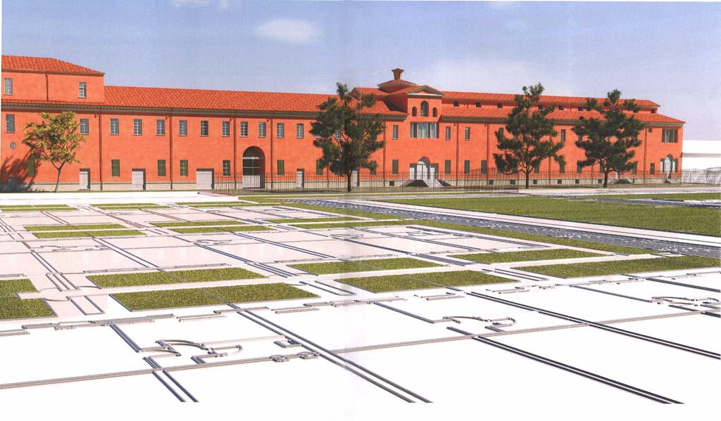 Monastero di sant'Agostino futura sede dell'Archivio di Stato
